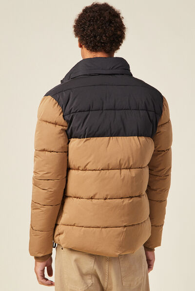 Doudoune oversize noir homme