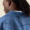 Chemise manches longues denim stone homme