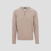 Pull manches longues vert kaki homme