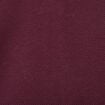 Polo droit manches longues prune homme