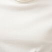Pull fin col montant manches longues ecru homme