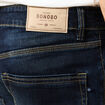 Jeans straight éco-responsable denim brut homme