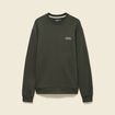 Sweat manches longues vert kaki homme