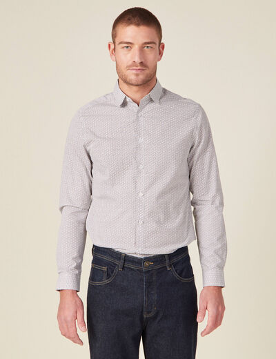 Chemise blanc homme