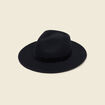 Chapeau en laine noir femme