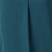Blouse manches longues bleu canard femme