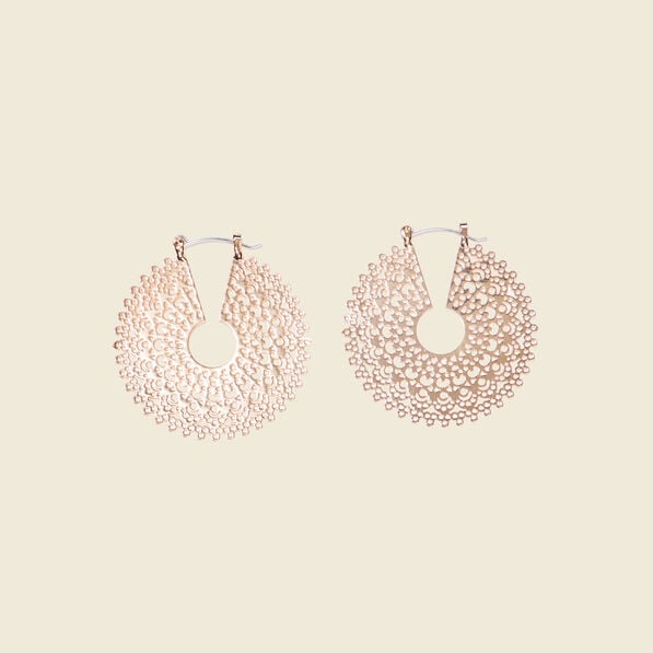 boucles doreilles creoles couleur or femme Boucles d'oreilles créoles couleur or femme