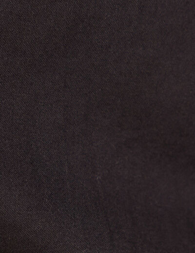 Chemise manches longues noir homme