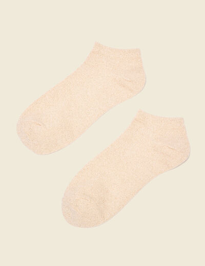 Chaussettes creme femme