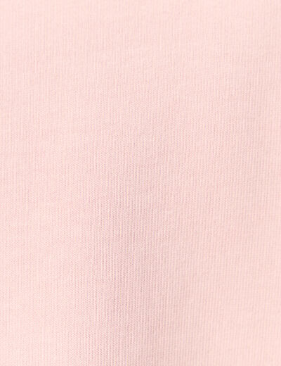 Sweat manches longues rose pastel homme