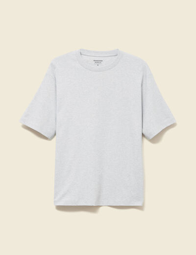 T-shirt manches courtes gris homme