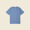 T-shirt manches courtes bleu gris homme