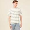 T-shirt manches courtes ecru homme