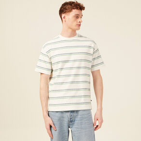 T-shirt manches courtes ecru homme
