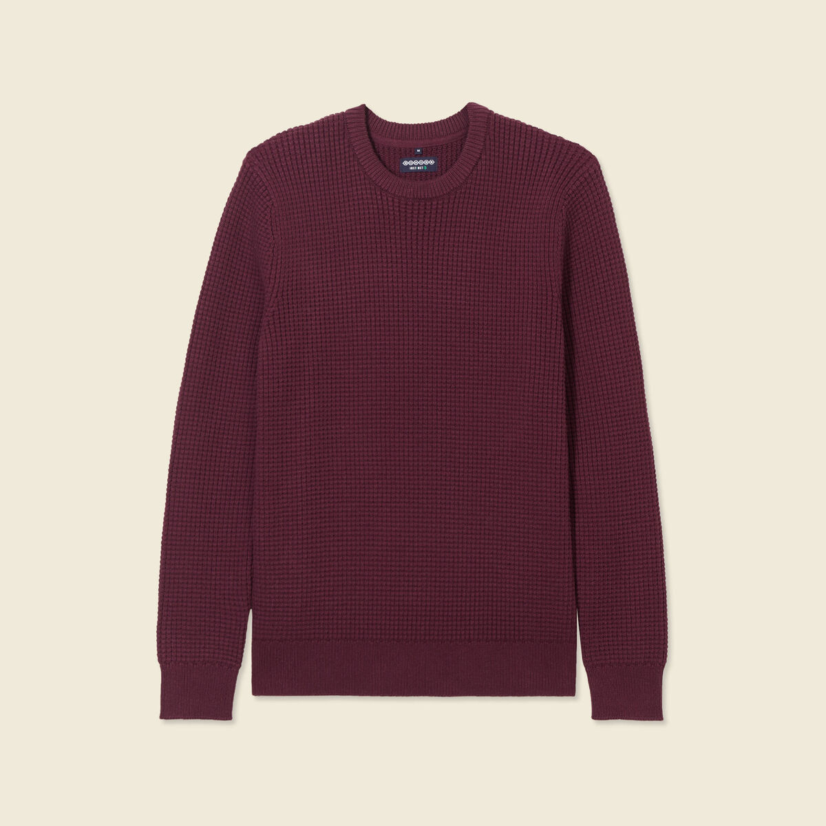 Pull éco-responsable prune homme