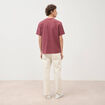T-shirt manches courtes vieux rose homme
