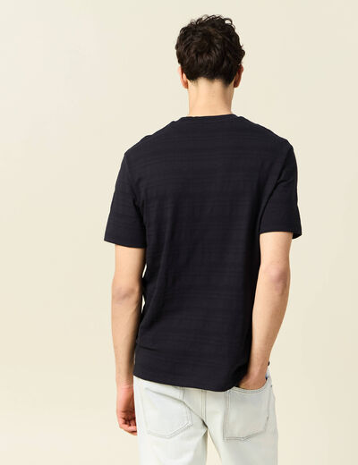 T-shirt manches courtes noir homme