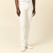 Jeans straight homme denim blanc homme