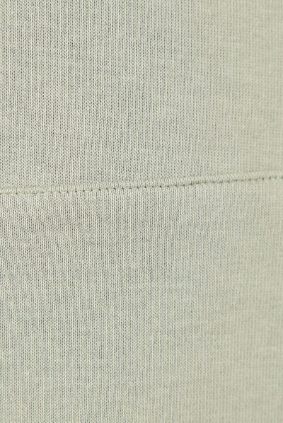 Sweat manches longues vert olive homme