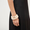 Lot de 2 bracelets ivoire femme