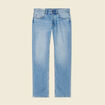 Jeans regular 5 poches denim used homme