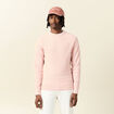 Pull éco-responsable rose clair homme