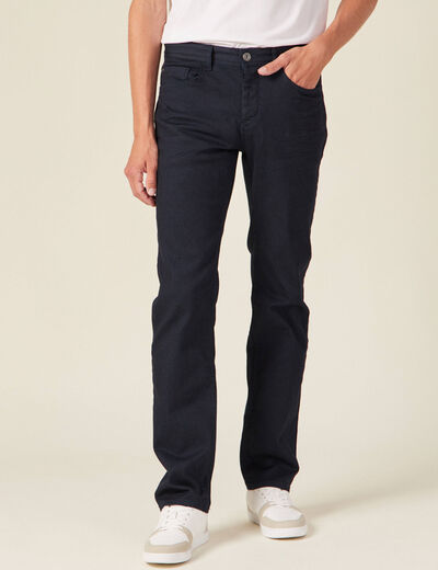 Jeans regular denim brut homme