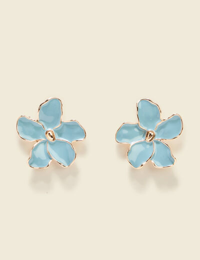 Boucles d'oreilles vert pastel femme