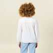 Blouse manches longues blanc femme