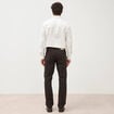 Jeans regular longueur 32 marron homme