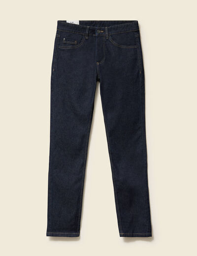 Jeans slim 5 poches denim brut clean homme