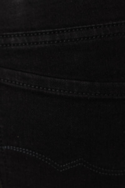 Jeans bootcut denim noir femme