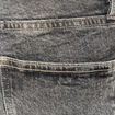 Jeans slim 7/8&egrave;me taille haute denim gris femme