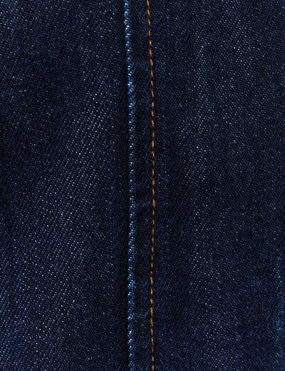Blouson surchemise en jean denim brut femme