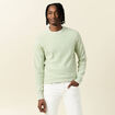 Pull éco-responsable vert clair homme