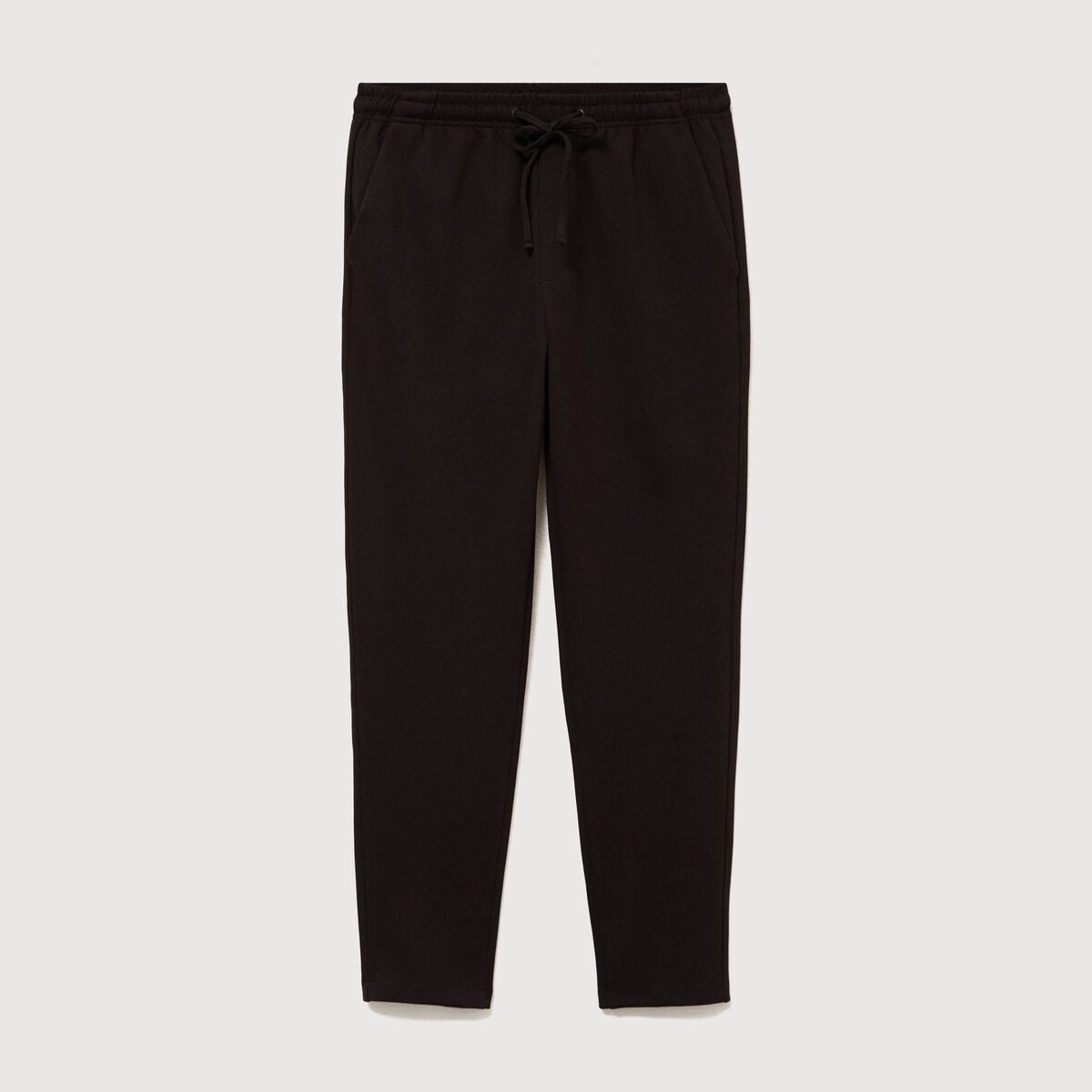Pantalon chino jogger marron homme