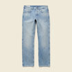 Jeans regular longueur 32 en coton bleu homme