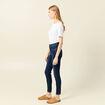 Jeans skinny éco-responsable denim brut femme