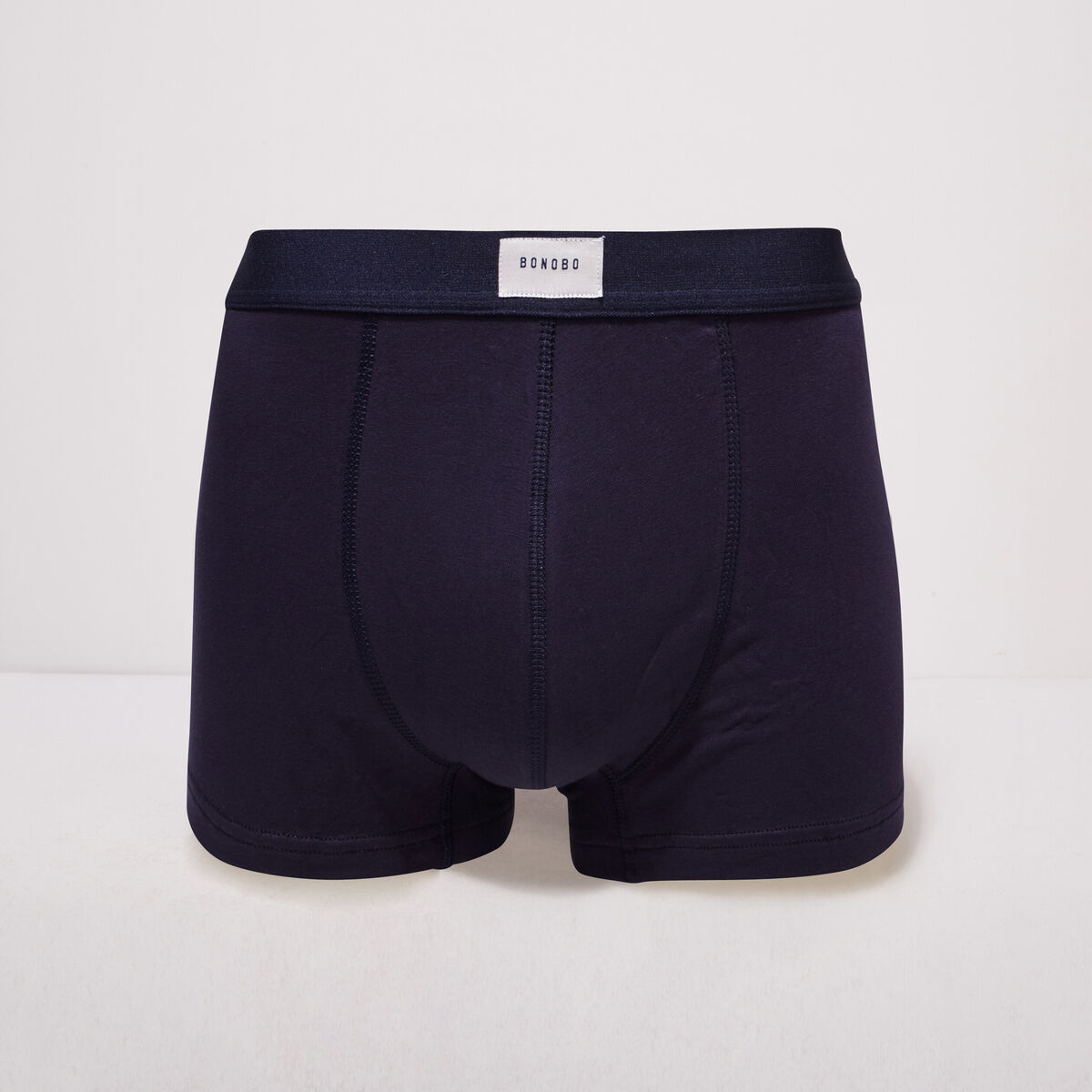 Lot 2 boxers bleu marine homme