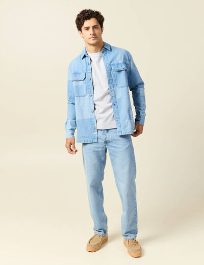 T-shirt manches courtes gris homme