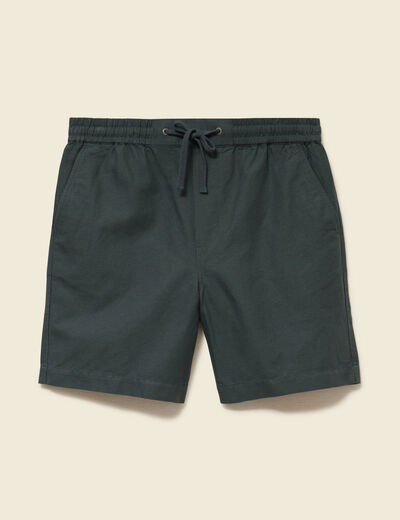 Bermuda vert kaki homme