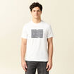 T-shirt manches courtes ecru homme
