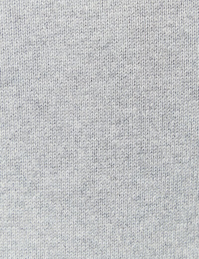Pull manches longues gris foncé homme