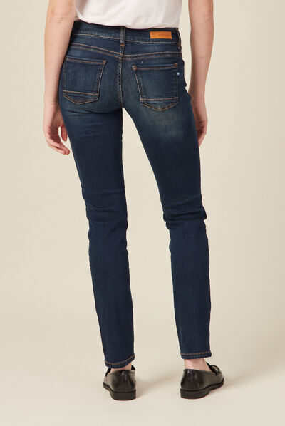 Jeans Camille - slim denim brut femme
