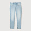 Jeans slim 5 poches longueur 32 denim used homme