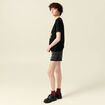 T-shirt manches courtes noir femme