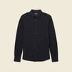Chemise manches longues noir homme