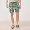 Maillot de bain doubl&eacute; vert kaki homme