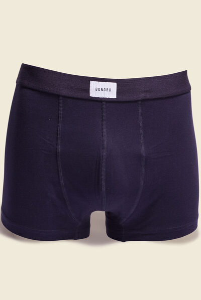 Lot 2 boxers bleu foncé homme
