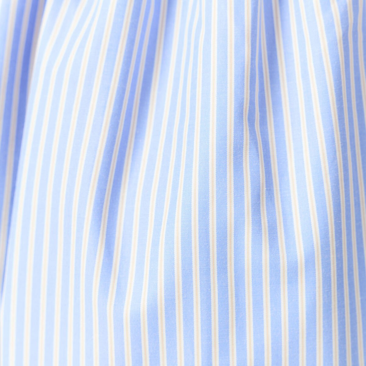 Robe longue trapèze bleu ciel femme